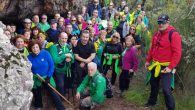 El Club Pozo Norte de Puertollano llega hasta la cueva del bandolero Castrola